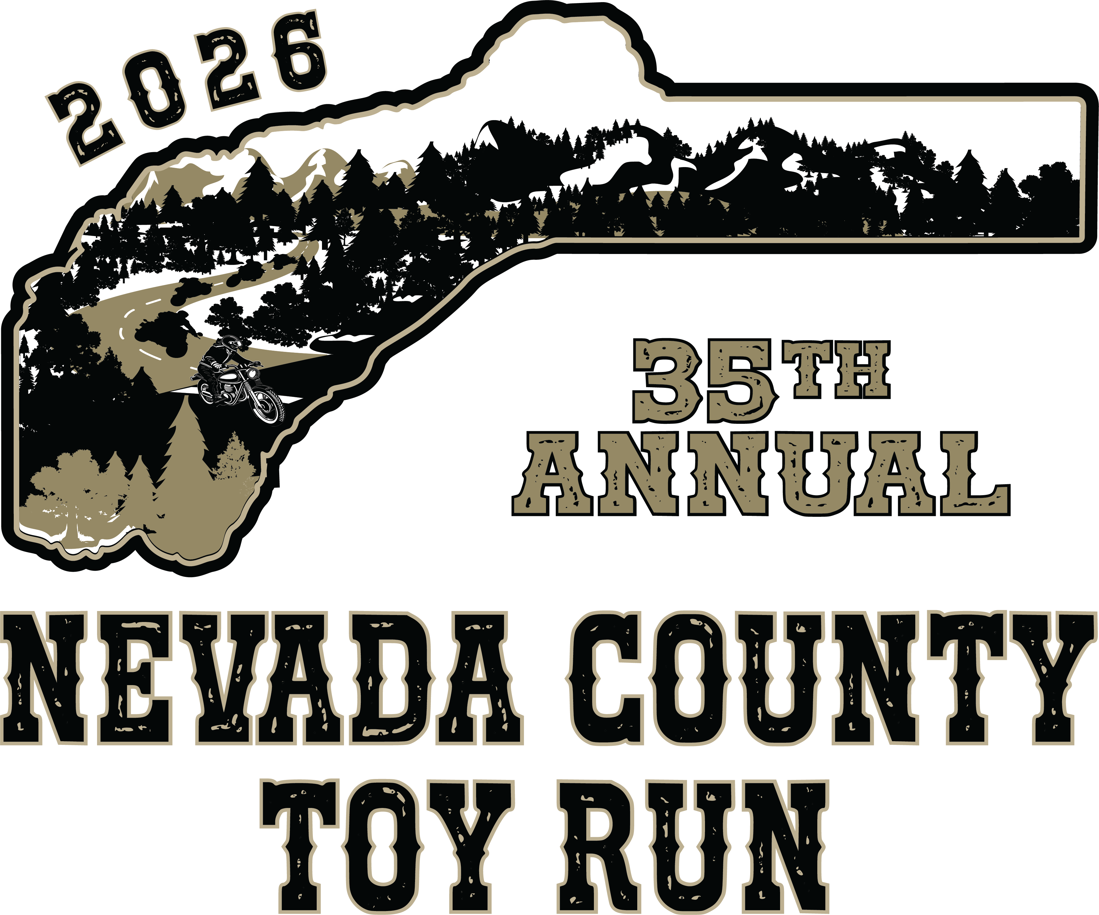2026 Nevada County Toy Run event artwork